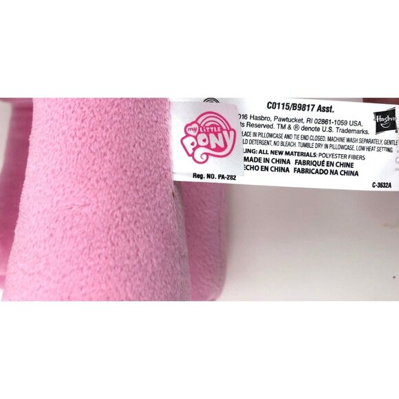 My Little Pony Pinkie Pie 14" Plush Balloons Pink Stuffed Soft Toy Hasbro - Picture 7 of 7